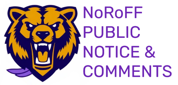 Letter to North Roylaton from NoRoFF about New Report from us.